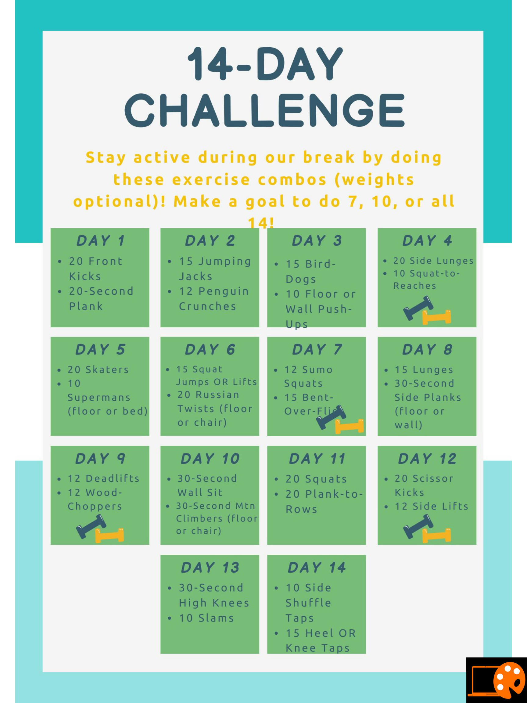 14-Day Challenge graphic